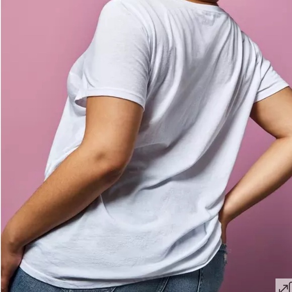 EUC Torrid x Betsey Johnson Classic Fit Tee Lipstick & Diamonds Torrid sz 00 - Picture 6 of 9